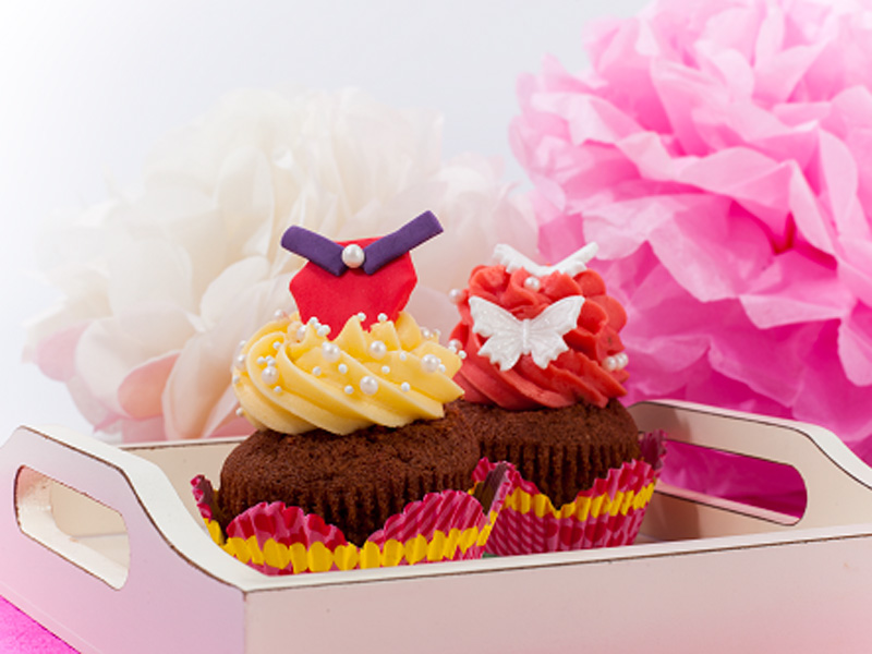 Princeznovské cupcakes