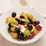 Olivový šalát nezvyčajných chutí