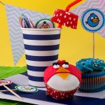 Angry birds cupcakes