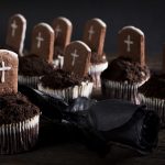 Halloweenske cupcakes