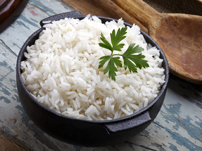 variť ryžu
