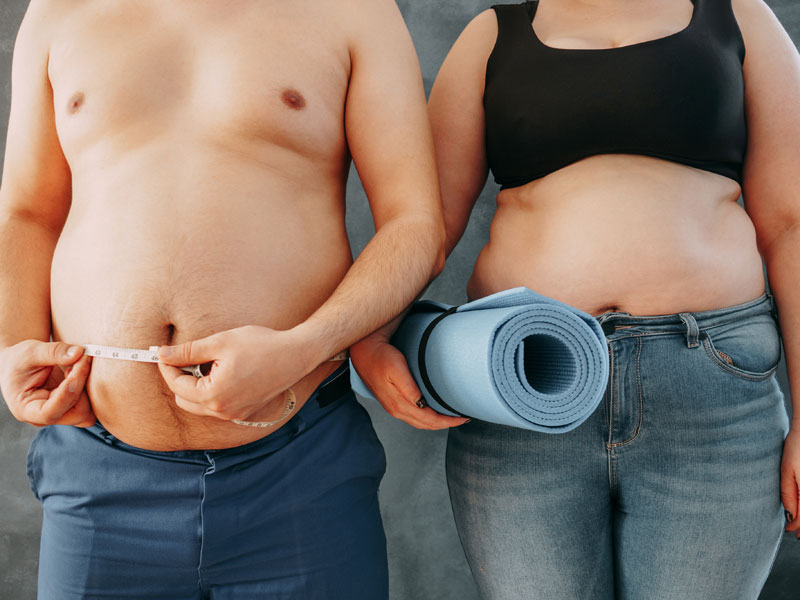 Nadváha vplýva na ženy