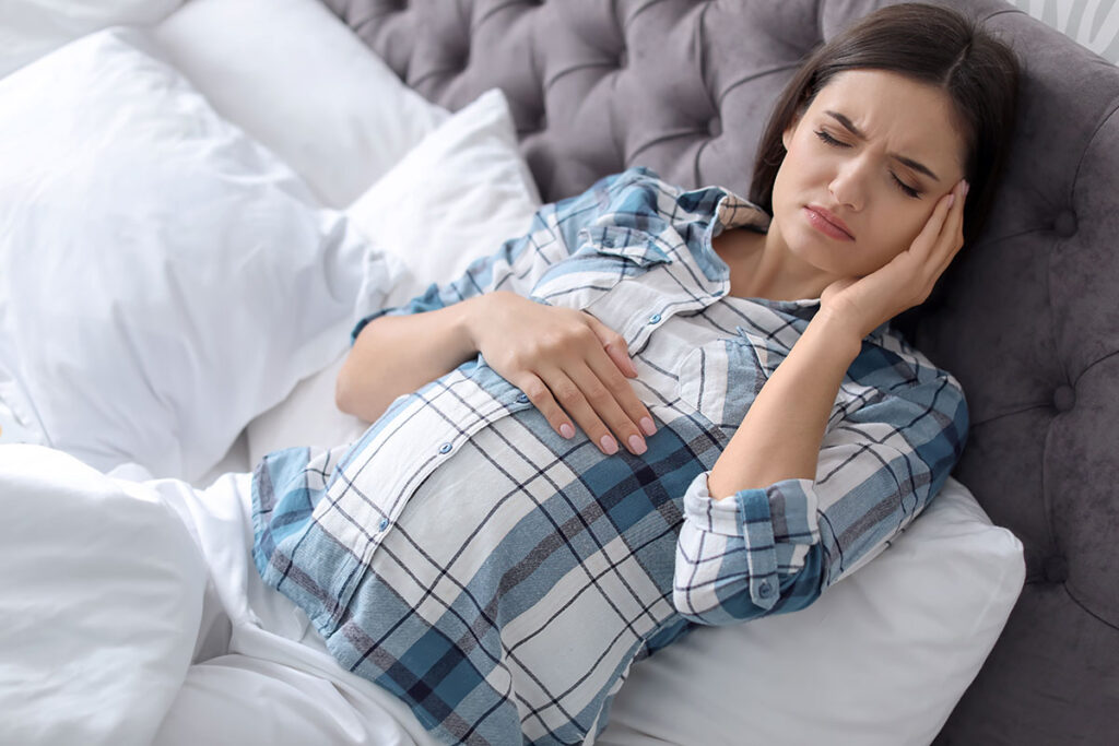 migréna v tehotenstve