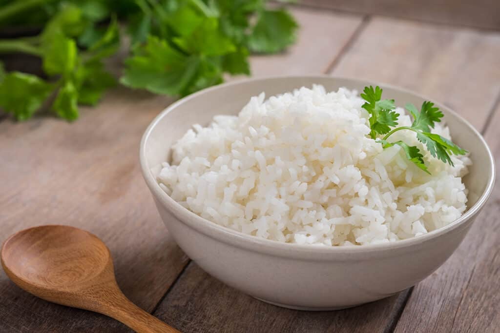 biela ryža